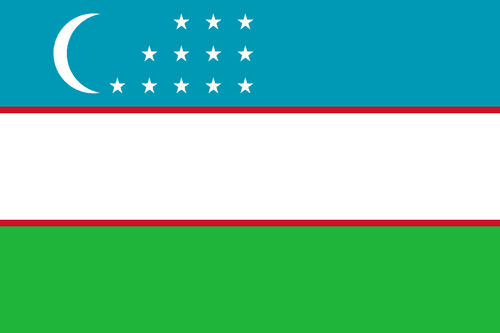 Uzbekistan flag